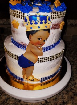 Baby shower cake