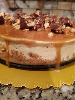 Snicker cheesecake