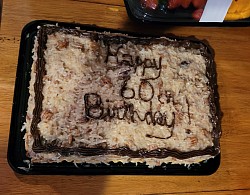 Glory's German chocolate cake