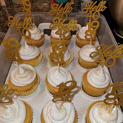 Crown Royal infused cupcakes