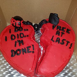 Divorce cake